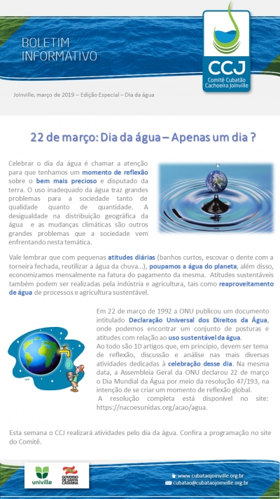 Boletim Informativo CCJ - Edição Especial