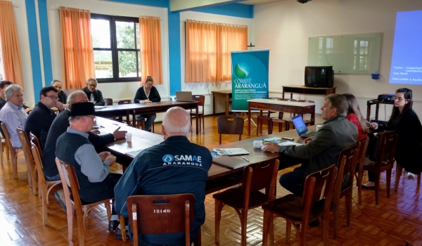 Comissão Consultiva do Comitê da Bacia do Rio Araranguá debate futuras ações em reunião