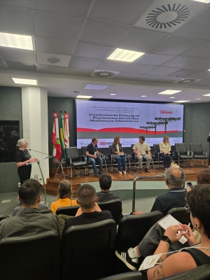 Comit&ecirc; Urussanga participa de Semin&aacute;rio Estadual sobre mudan&ccedil;as clim&aacute;ticas na Alesc