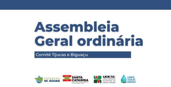 Comit&ecirc; Tijucas e Bigua&ccedil;u realiza Assembleia Geral Ordin&aacute;ria em 19 de mar&ccedil;o