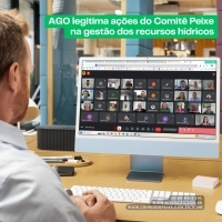 AGO legitima ações do Comitê Peixe na gestão dos recursos hídricos