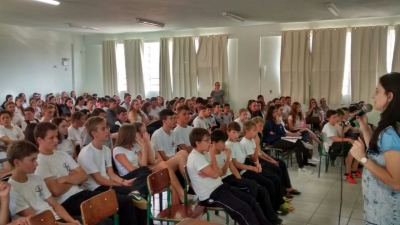 PALESTRA “O QUE EU QUERO DO MEU RIO” MOBILIZA ALUNOS DE LEOBERTO LEAL