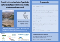 Seminário Internacional sobre Experiências de Gestão de Riscos Hidrológicos: medidas estruturais e não-estruturais