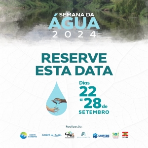 Semana da Água 2024 abordará a importância das Matas Ciliares diante à Emergência Climática e o papel das ações locais para a proteção do meio ambiente