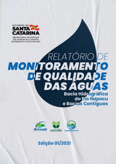 Comitê Itapocu lança primeira edição do Relatório de Monitoramento de Qualidade das Águas na Bacia