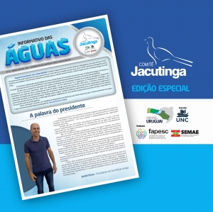 Informativo das Águas nº 10/2024 já está disponível