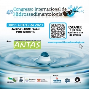 Comitê Antas e Afluentes do Peperi-guaçu apoia evento internacional de Hidrossedimentologia