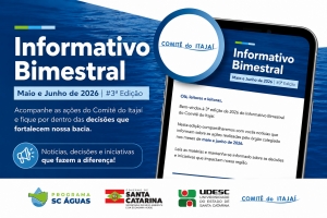 J&aacute; est&aacute; dispon&iacute;vel a 3&ordf; edi&ccedil;&atilde;o de 2026 do Informativo do Comit&ecirc; do Itaja&iacute;!
