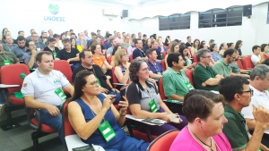 1ª Conferência Regional do Meio Ambiente do Extremo Oeste Catarinense discute emergência climática