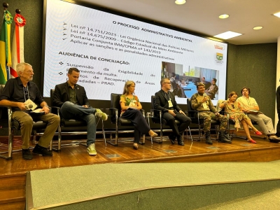 Comit&ecirc; Tijucas e Bigua&ccedil;u media di&aacute;logo em Semin&aacute;rio sobre mudan&ccedil;as clim&aacute;ticas na Alesc
