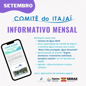 Informativo do Comitê do Itajaí!