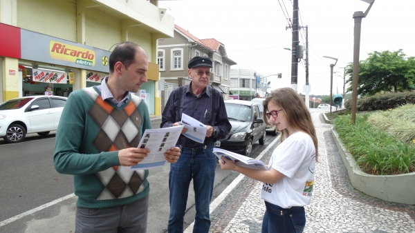 Pedágio em rio Negrinho