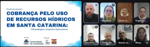 Comitê Tubarão e Complexo Lagunar recebe apresentação do Projeto “Cobrança pelo uso de Recursos Hídricos no Estado de Santa Catarina: Metodologias e Aspectos Operacionais”