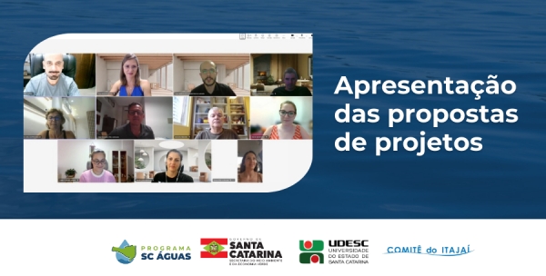 Comit&ecirc; do Itaja&iacute; inicia debate sobre as propostas de projetos apresentados pela Entidade Executiva Programa SC &Aacute;guas