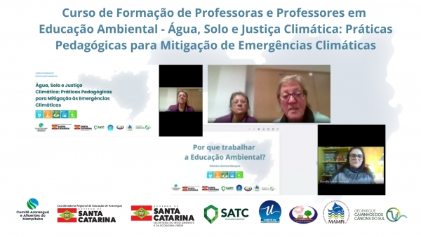 Formação em Educação Ambiental tem início com perspectivas críticas e territoriais na educação