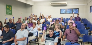 Técnicos da Diretoria de Recursos Hídricos – DRH/SDS palestram em Jaraguá do Sul