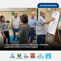 Comitê Babitonga realiza Capacitação - Recursos Hídricos: Aspectos Institucionais e Legais
